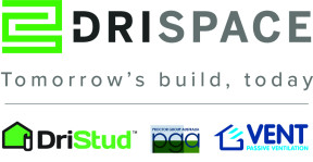 Drispace Logo CMYK with product logos and slogan